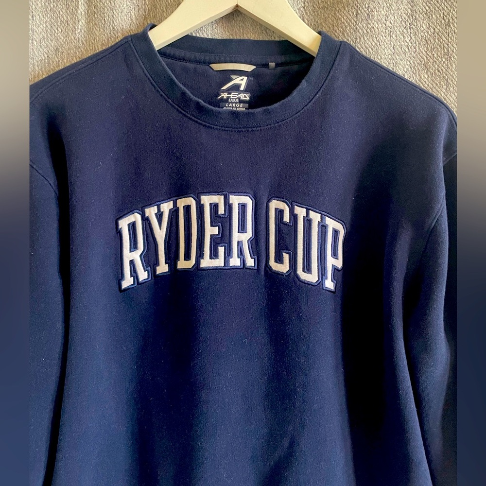 AHead 2020 RYDER CUP U.S.A. sweatshirt size L